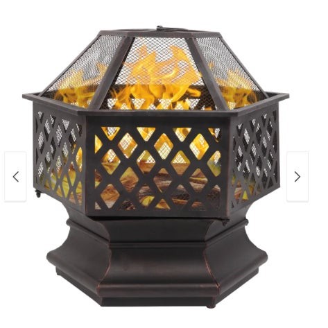 Hexagonal shaped iron - hexagonal,