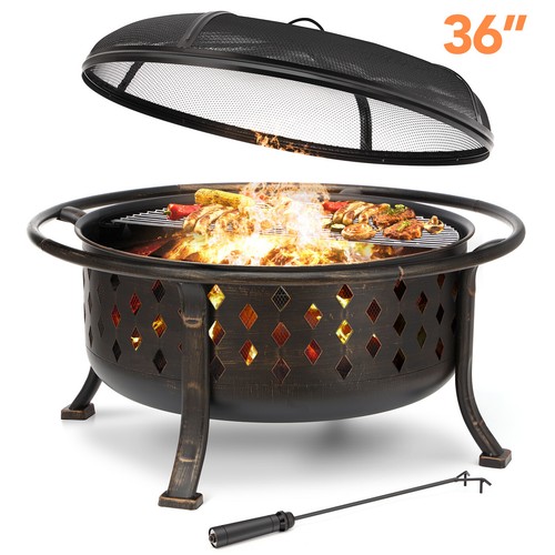 Wood burning fire pit - wood,