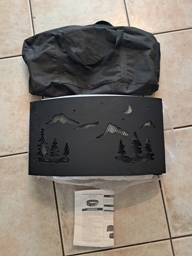 Fire pit portable above - fire,