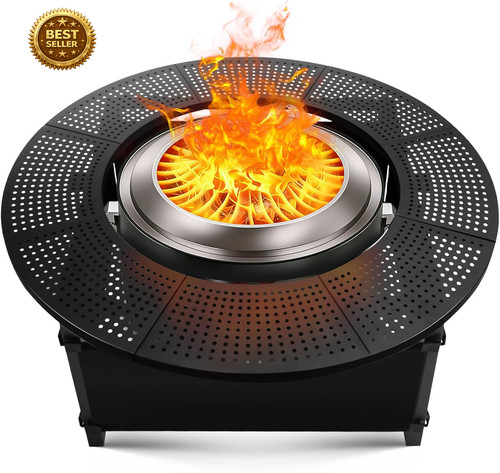 8in fire pit - fire,