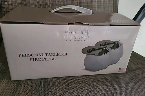 Modern elegance fire pit set - ~,