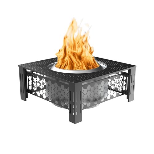 Fire pit surround tabletop - fire,