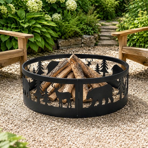 Fire ring 40in iron - 32-40in,,