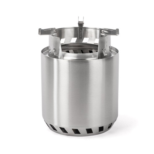 Stainless steel wood burning - stainless,