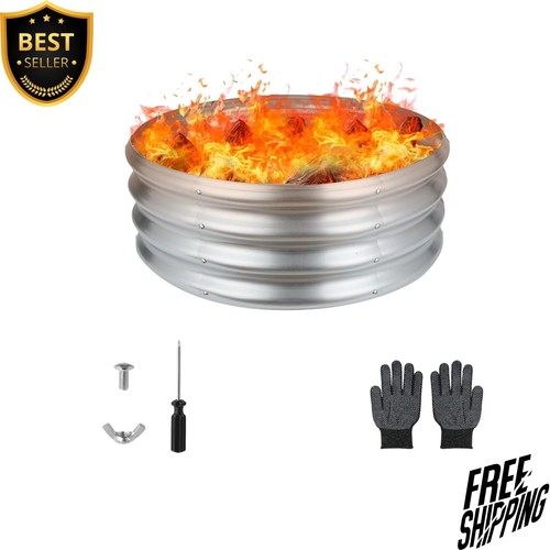 New round galvanized - round, fire