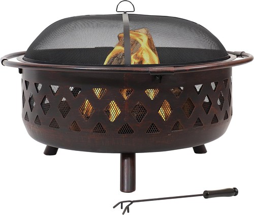 Sunnydaze outdoor fire - sunnydaze,