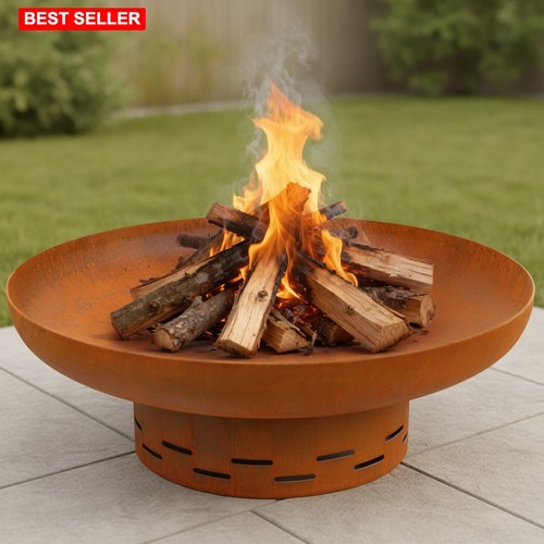 Fire pit outdoor wood burning - fire,