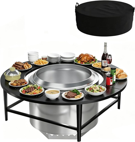 Fire pit surround tabletop - 40",