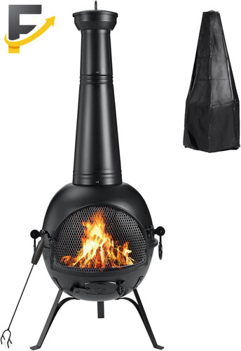 Prairie fire outdoor chiminea - fire,