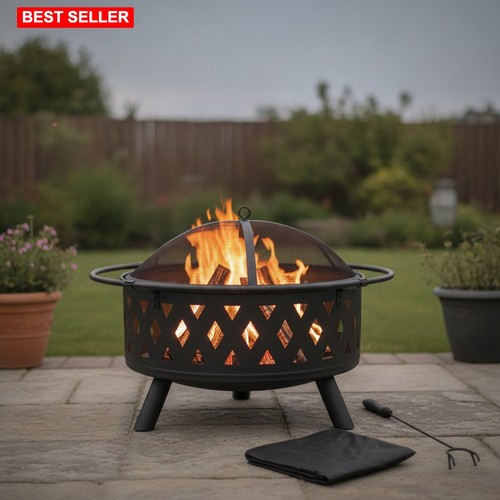 Fire pit outdoor wood - outdoor,