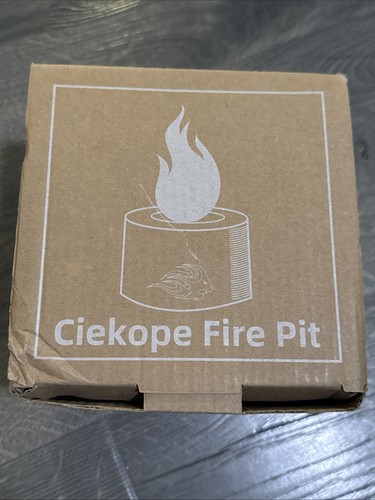 Ciekope tabletop fire pit - tabletop,