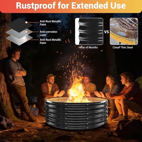 Inch large heavy duty fire - 48, heavy-duty