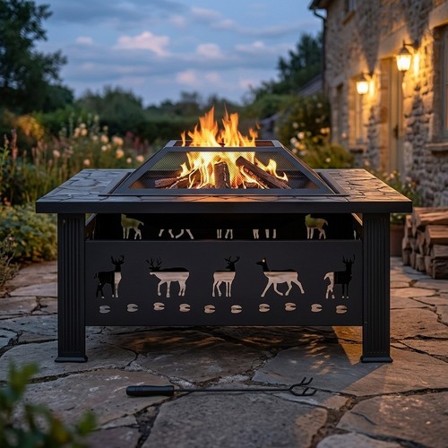 Inch outdoor wood burning - 32,